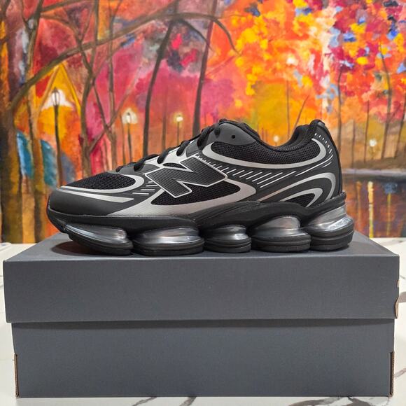 New Balance Abzorb 2000 Black Silver Metallic Size 10 Men\'s U20008LL New main image 6